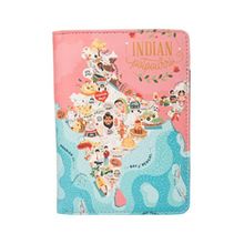 Chumbak India Potpourri Passport Holder - Pink
