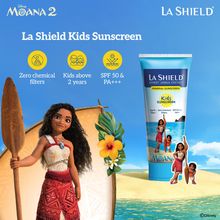 La Shield Kids Sunscreen SPF 50 PA+++ Zero Chemical Filters Kids 2+ Years Vit E+ Hyaluronate