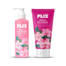 Plix Hibiscus Bond Repair Advanced Shampoo + Conditioner