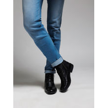 Zoom Shoes Mens Lace-Ups Casual Boots - Black