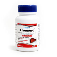 HealthVit Liverneed L-Glutathione, L-Carnitine, Co-Q 10, Vitamins & Minerals 60 Tablets