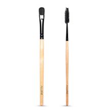 Allure Mascara Brush & Pan Cake Makeup Brushes Combo