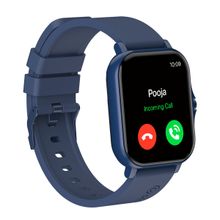 pTron Pulsefit P261 Bluetooth Calling Smartwatch, 1.7" Full Touch, HR Check, SpO2 & IP68 (Blue)
