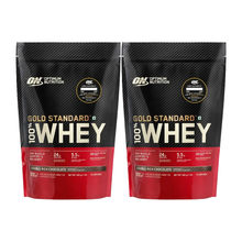 Optimum Nutrition (ON) Gold Standard 100% Whey Protein Powder - Double Rich Chocolate - Pack Of 2