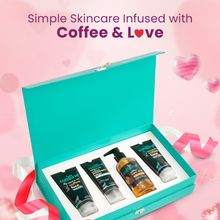 MCaffeine Start Easy Skincare Valentine Gift Kit - Premium Face & Body Care Gift