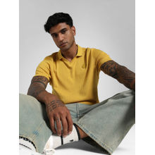 Puma Premium Essentials Ribbed Polo T-Shirt