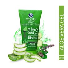 Ayouthveda Aloe Vera Gel Enriched, With Neem and Cucumber For Face, Body & Hair, Natural & Pure Gel