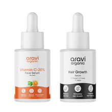 Aravi Organic Advanced Hair Growth Serum - Vitamin C-20%