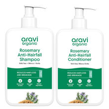 Aravi Organic Rosemary Shampoo + Conditioner Combo
