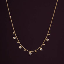 Palmonas Waterproof and Anti Tarnish Shimmering Diamond Chain Necklace for Womens