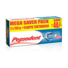 Pepsodent Germi Check Superior Power Toothpaste + Flexipic Toothbrush