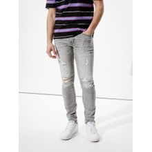 American Eagle Men Grey Airflex And Skinny Jean