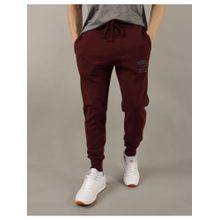 American Eagle Men Burgundy Cotton Jogger