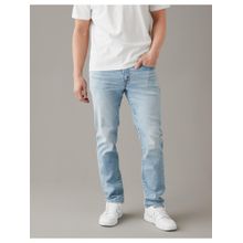American Eagle Men Blue AirFlex+ Slim Straight Jeans