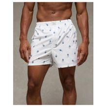 American Eagle Men White Mens Jellyfish Stretch Boxer Short