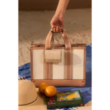 MINI WEST LONDON Pink Prague Luxury Handbag with Pouch