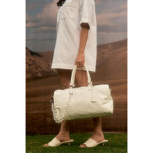 MINI WEST LONDON White Soho Classic Duffel Bag