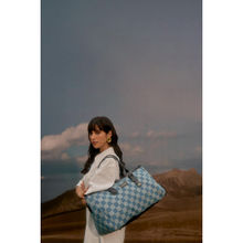 MINI WEST LONDON Blue Wall Street Duffel Bag