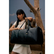 MINI WEST LONDON Black Wall Street Duffel Bag