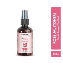 Nat Habit 100% Pure Gulab Jal - Rose Water, Face Mist for Pore Reduction, Acne Control & Hydration