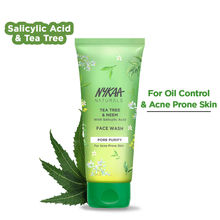 Nykaa Naturals Salicylic Acid, Tea Tree & Neem Face Wash For Oil Control & Acne Prone Skin