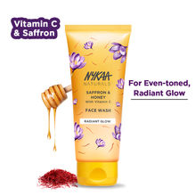 Nykaa Brightening Glow Face Wash With Vitamin C, Saffron & Honey - For All Skin Types