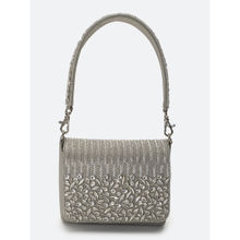 TABEER Grey Embellished Hand Bags (M)