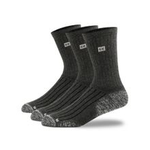 Supersox Multicolored Colorblock Men Thick Towel Full Calf Length Cushion Socks (Pack of 3)