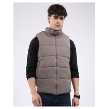 Monte Carlo Men Wool Blend High Neck Jacket