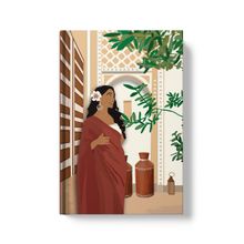 Gathari A5 Notebook Diary With 200 Pages Unruled, Aesthetic Designer Diary For Daily Use