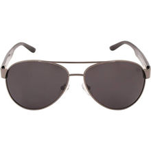 Gio Collection UV Protected Aviator Unisex Sunglasses - Grey Frame