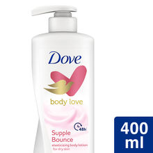 Dove Body Love Supple Bounce Body Lotion For Dry Skin Paraben Free