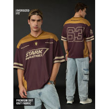 The Souled Store Official Iron Man: Invincible Men Oversized Jerseys