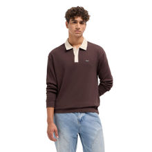 THE BEAR HOUSE Men Brown Cotton Polo T-Shirt