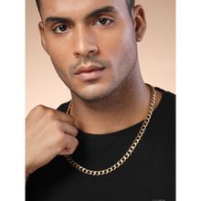 Karatcart Men Gold Plated Link Chain Necklace