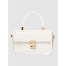 Forever New Percy Mini Lock Top Handle Handbag with Detachable Strap