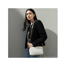 Fastrack White Stitchplay Sling Bag for Women