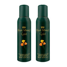 Royal Mirage Gold Refreshing Perfumed Body Spray - Pack Of 2