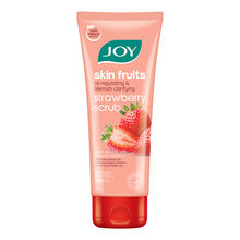 Joy Oil Control Strawberry Face & Body Scrub with Vitamin C for Oily Skin - Blackhead Removal