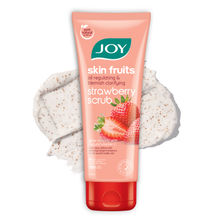 Joy Oil Control Strawberry Face & Body Scrub with Vitamin C for Oily Skin - Blackhead Removal