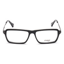 IMAGE Rectangle IM2867C1FR Black Medium Eyeglass Frames