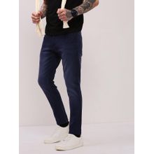 SHOWOFF Men Navy Blue Slim Fit Jeans