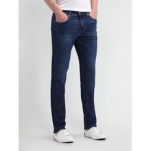 U.S. POLO ASSN. Navy Blue Cotton Casual Jeans