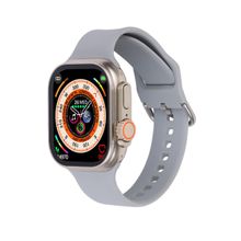 I KALL Unisex Grey Strap Smart Watch - W8