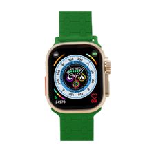 I KALL Unisex Green Strap Smart Watch - W9