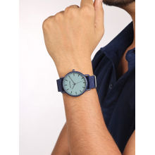 Joker & Witch Tranquil Blue Nylon Strap Watch