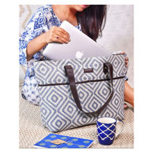 Visual Echoes Classic Tote Bag-Breezy Blue