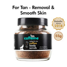 MCaffeine Exfoliating Coffee Body Scrub For Tan Removal & Soft-Smooth Skin - 100% Natural & Vegan