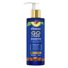 StBotanica GO Curls Hair Shampoo - With Avocado Oil, Flaxseed Oil, No Sulphate, Silicone