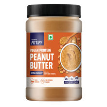 Saffola FITTIFY Vegan Protein Peanut Butter Extra Crunchy